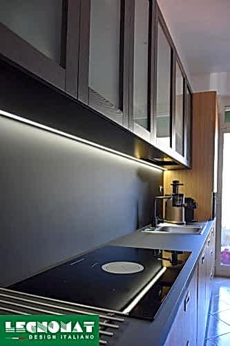 Cucina su Misura in Rovere - Legnomat Design Italiano